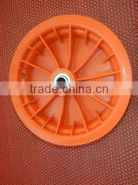 Plastic wheel barrow rim 3.00-8 for Malaysia