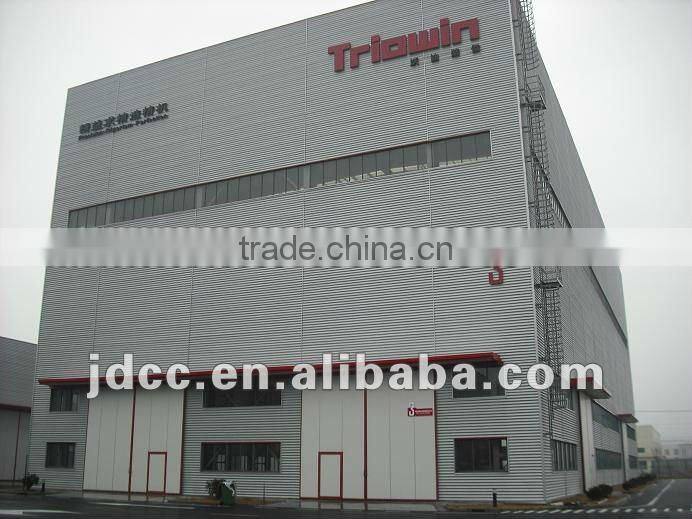 modern light steel structure frame warehouse shed