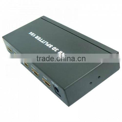 4 Port 1080P HDMI Audio/Video Splitter Amplifier 1 X 4 For HDTV PS3 XBOX