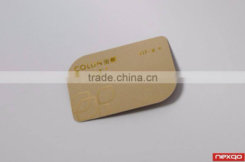 New design PVC plastic gym membership card price