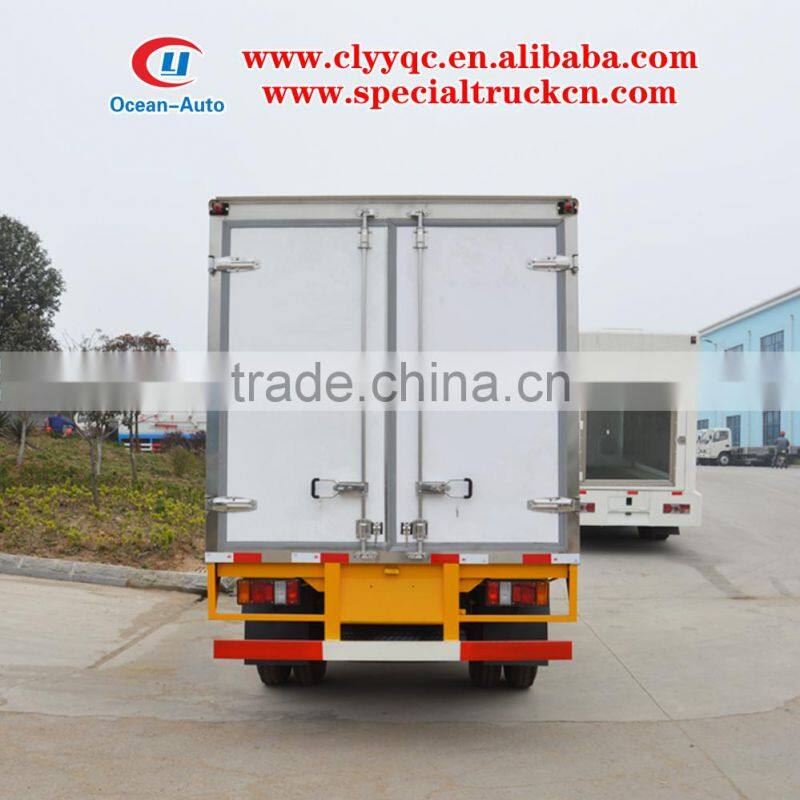 JMC 4X2 3 ton mini refrigerator food van truck for sale