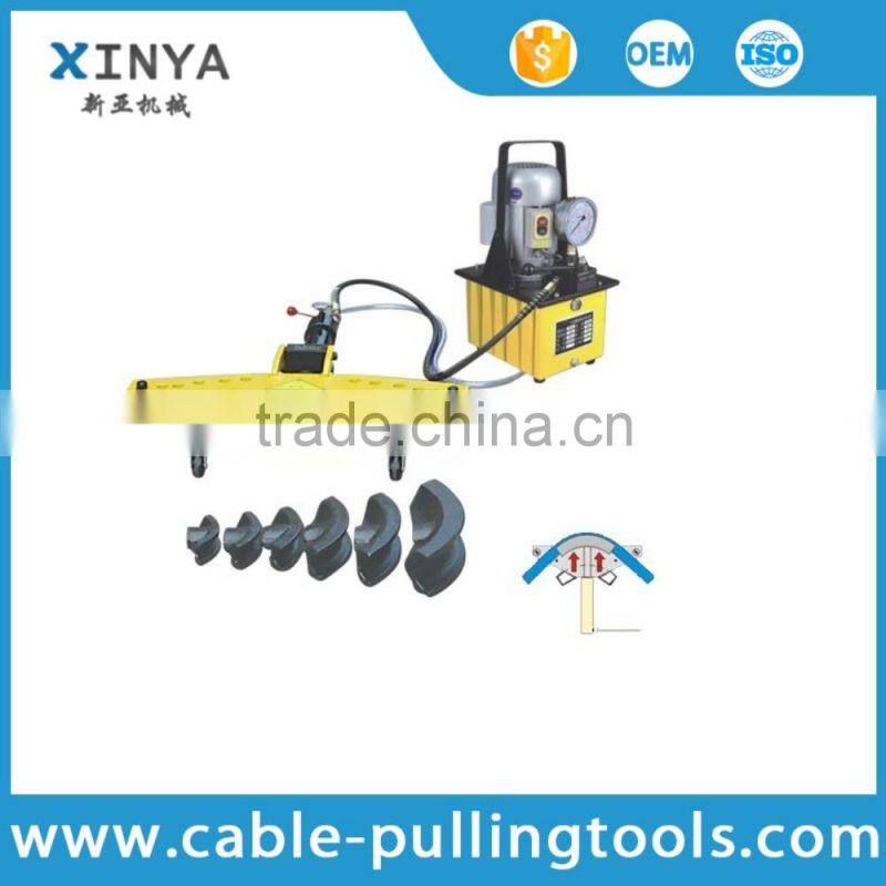 Portable electric hydraulic pipe bender/manual busbar bender