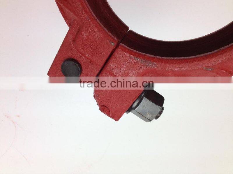 Made In China Concrete Pump Spare Parts Concrete Pump Pipe Clamp Stainless Steel Pipe Clamp