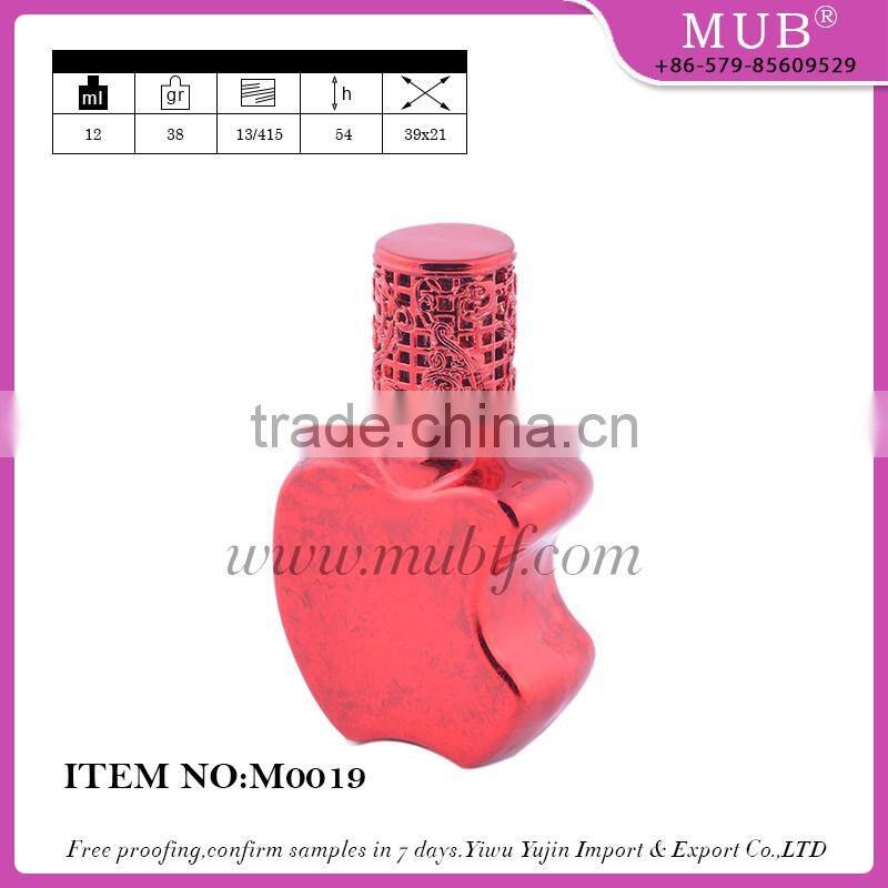 S0018 mini screw sprayer bottle glass bottle aluminum perfume bottle wholesale