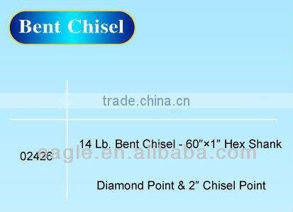 Bent chisel