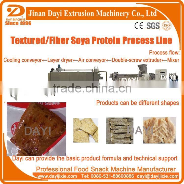 Soyabean Protein Food Extruder/Fiber Soyabean Protein Food Making Produciton Line/Soybean Textruder Protein Extruder