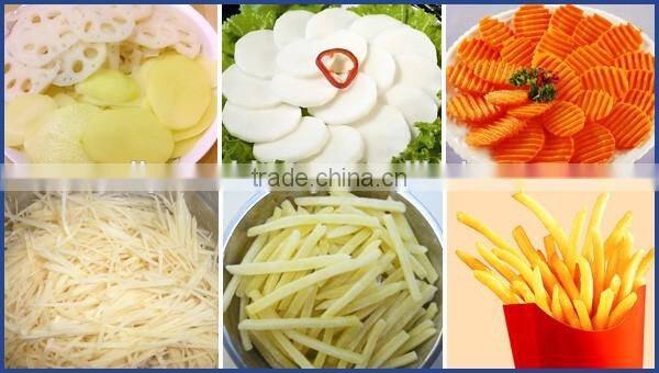 Factory price commercial potato chips cutter/potato chips cutting machine/potato cutting machine