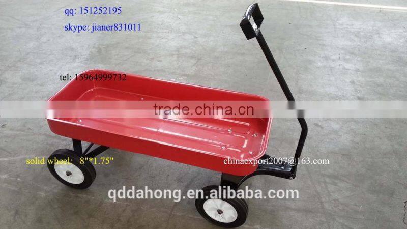 Kid's Tool Cart,Kid's Wheelbarrow ,Children Wheel Barrow with 4 Solid Wheel TC1805