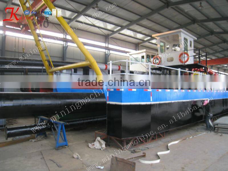 Output 200-400cbm/hr cutter suction dredge