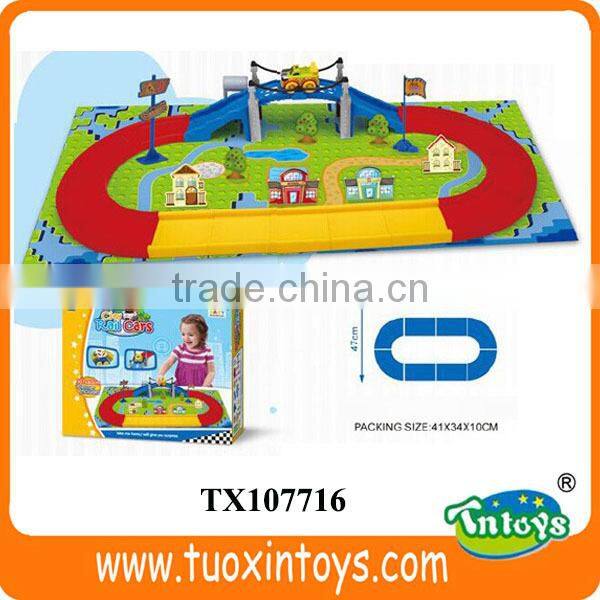 custom mini toy car, slot car track, electric slot car racing track set