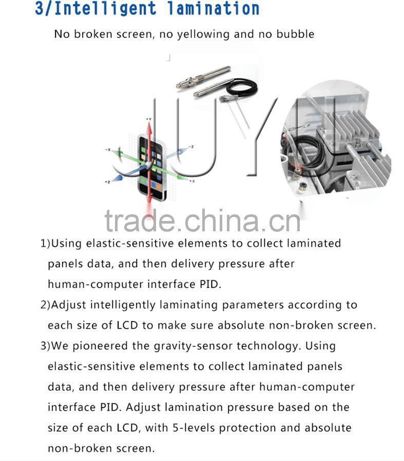 2 in 1 lcd repair machine vacuum glass laminating with air bubble film foam removing machine oca lamination 12 inch