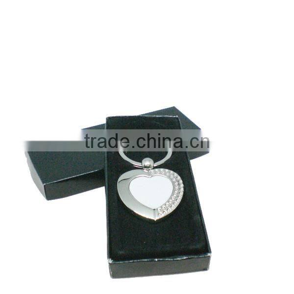 Sublimation Small Metal Key Chain Key Fasteners