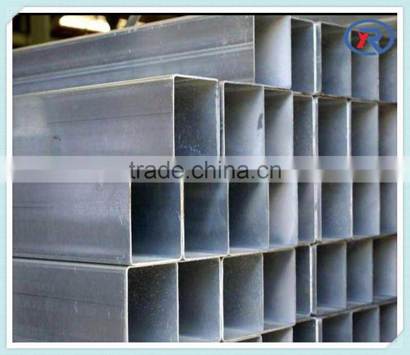 galvanized square hollow steel tube/steel pipe