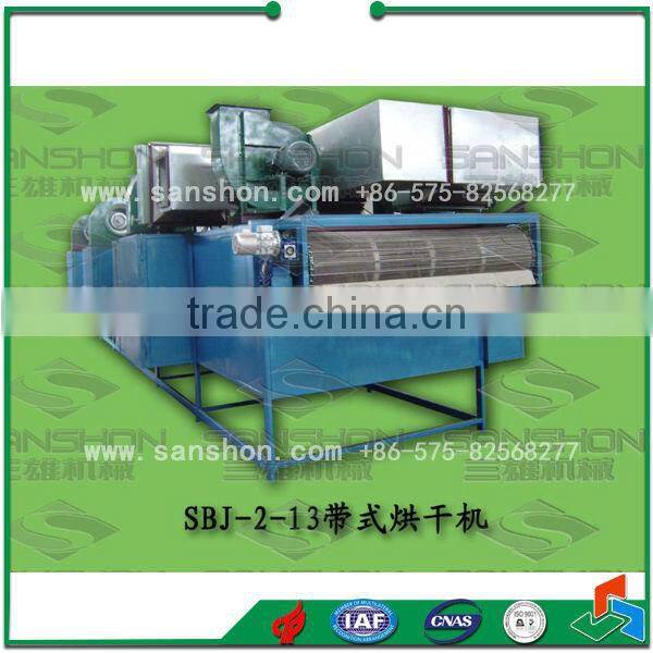 China SBJ Belt Type Food Vegetable Industrial Fruit Dryers