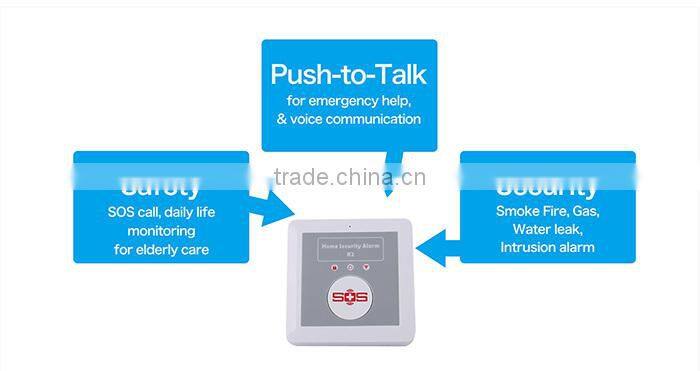 Auto Dialer wireless GSM SMS Alarm System with APP