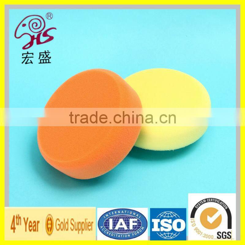 2016 new product Deep Red Sponge Buffing Pad nylon tape Foam Pad high quality