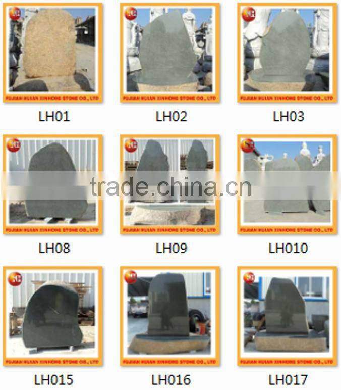 letters could be carved on polishing front qing stone monument