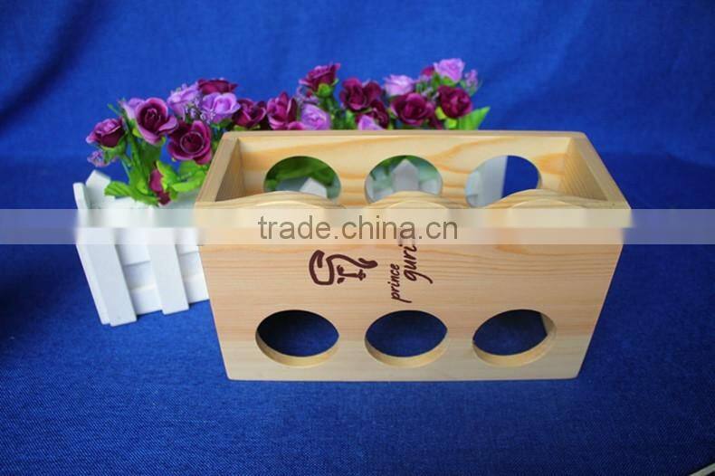 unique decorative pine wooden spice rack for wholesale