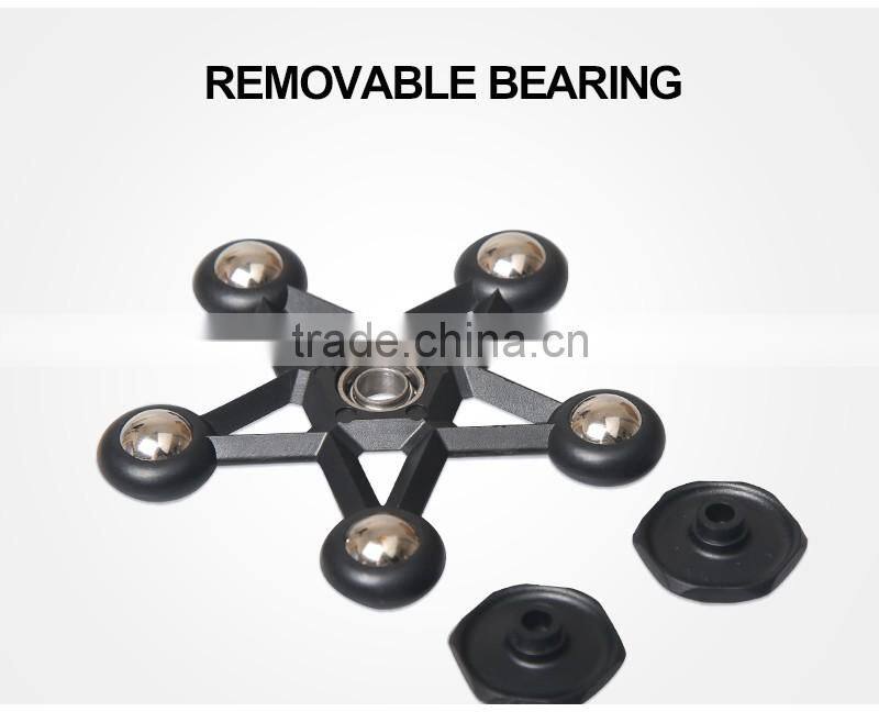 2017 rgknse supply New coming factory price fidget spinner toy colorful Five-pointed star shape anti stress toy
