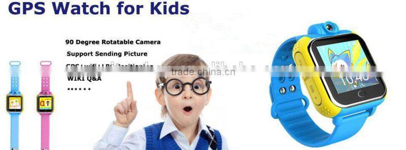 Q730 3G GPRS GPS Locator Tracker Anti-Lost Smartwatch Baby Watch With Camera