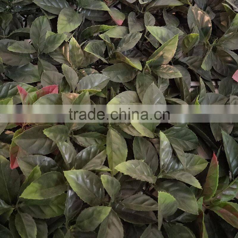 decorative orange leaf garden artificial grass fence