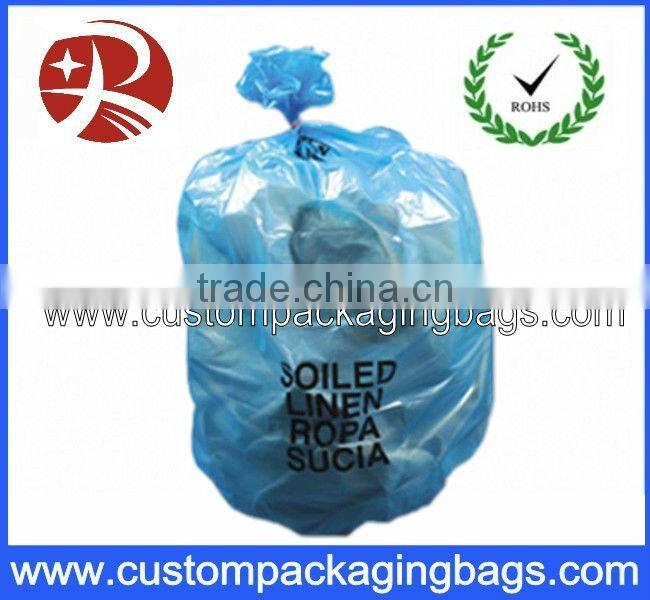 Hospital and Hotel PVA water soluble plastic laundry bags