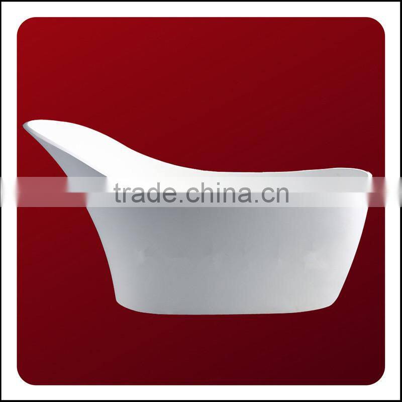 Half Hand Carved Free Standing Marble Stone Bathtub