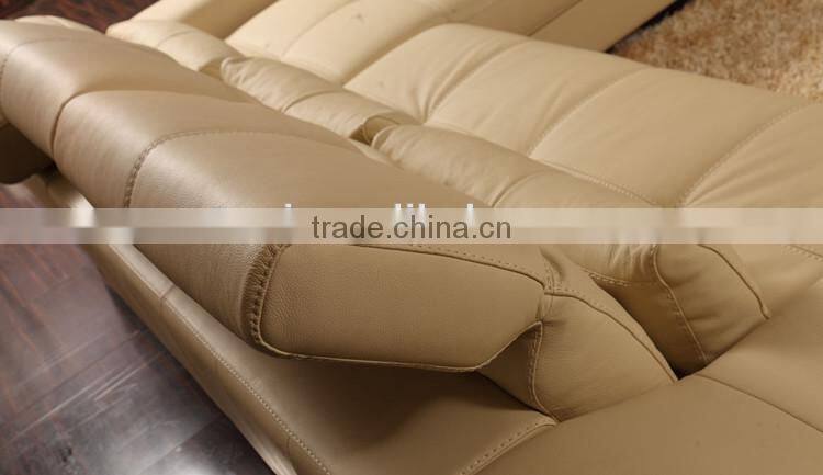 2017 modern chesterfield corner leather sofa for living room furniture