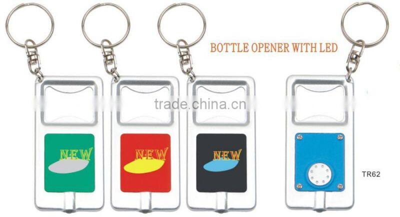 keychain bottle opener with led light