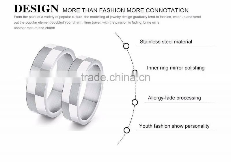 Best polishing allergy-fade rings stainless steel for woman and men