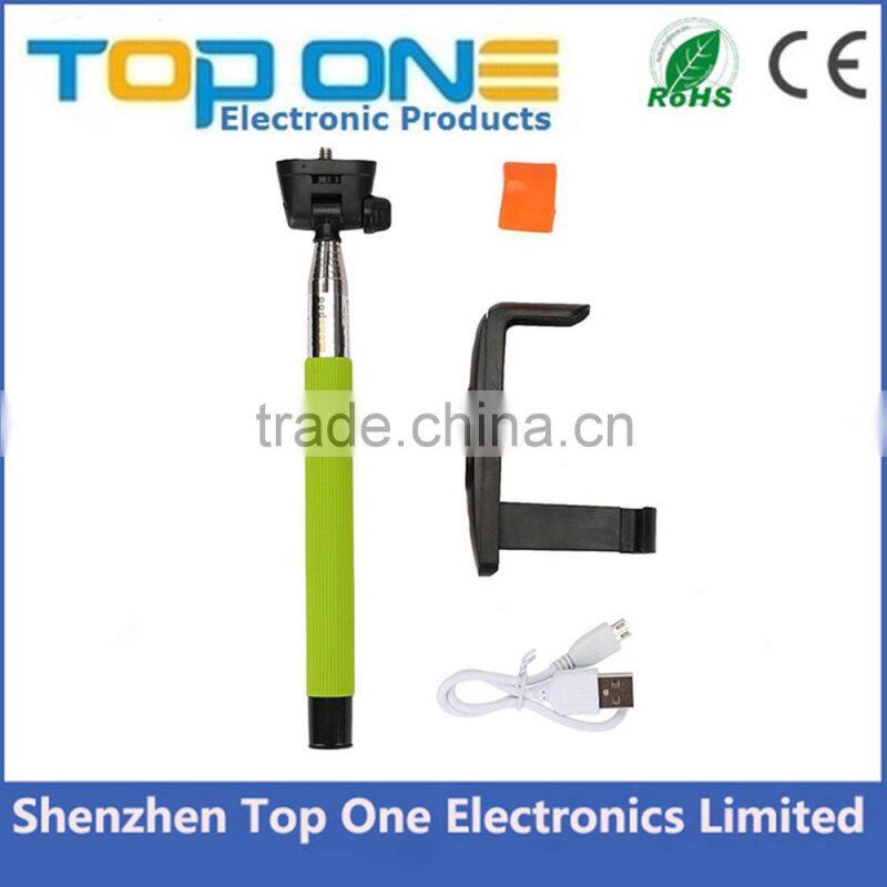 Z07-5 Handheld extendable Bluetooth selfie stick monopod for iPhone and Samsung etc smartphones