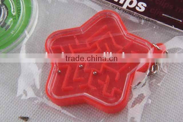 2PC Maze Game Toy (Star shaped and round)/Intelligence Development Toy