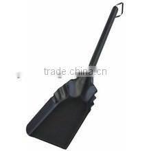 galvanized snow shovel with handle