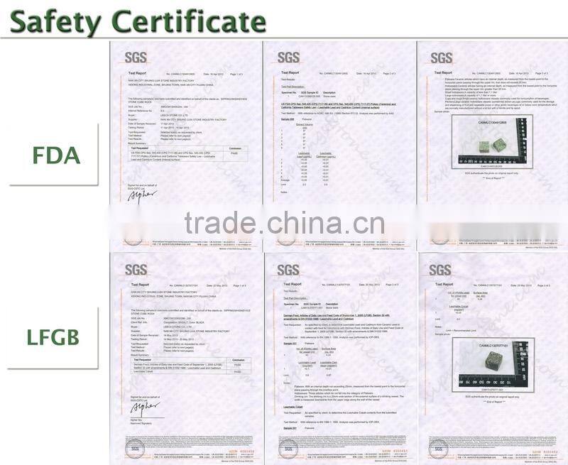 barbeque stone/hot selling grill stone set