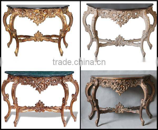Hand drawing Furniture Art Deco Console Table