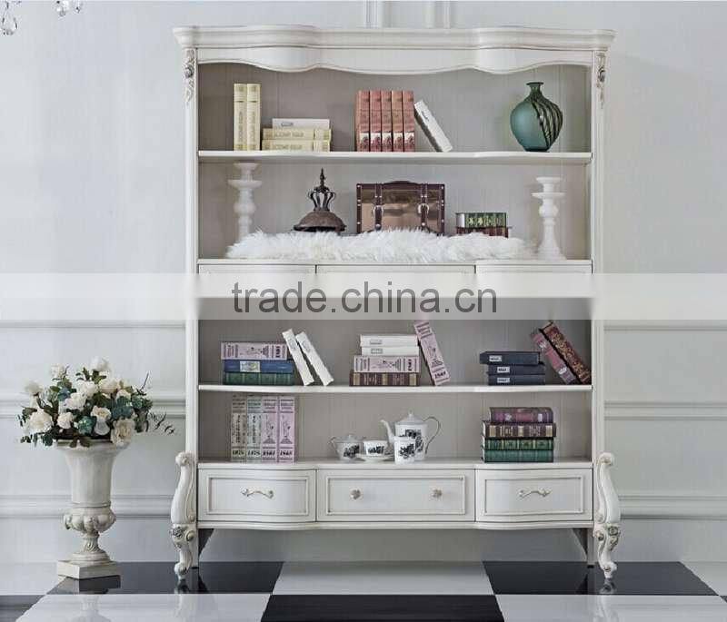 Modern White Filling Cabinet, Wooden French Book Cabinet,White Color File Cabinet,Durable Modern Wood Furniture(BG600096)