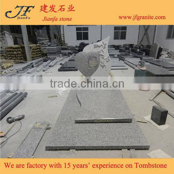 Hot Sale Western G603 Grey Photo Cemetery Headstones