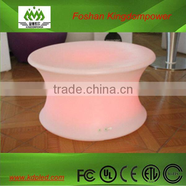 led fashionable bar glowing PE bar table