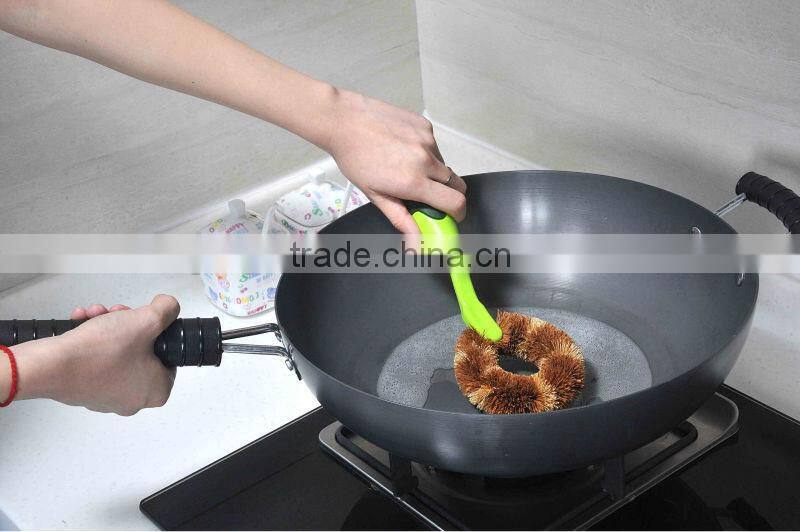 Good used, Fashionabele desige colorful Pan Brush