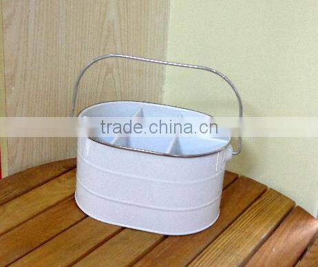 Metal beer cooler beverage tub