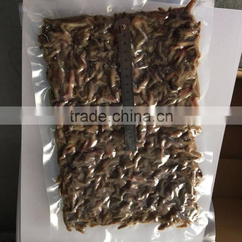 Hot sales v-packed Frozen salted anchovy fillets