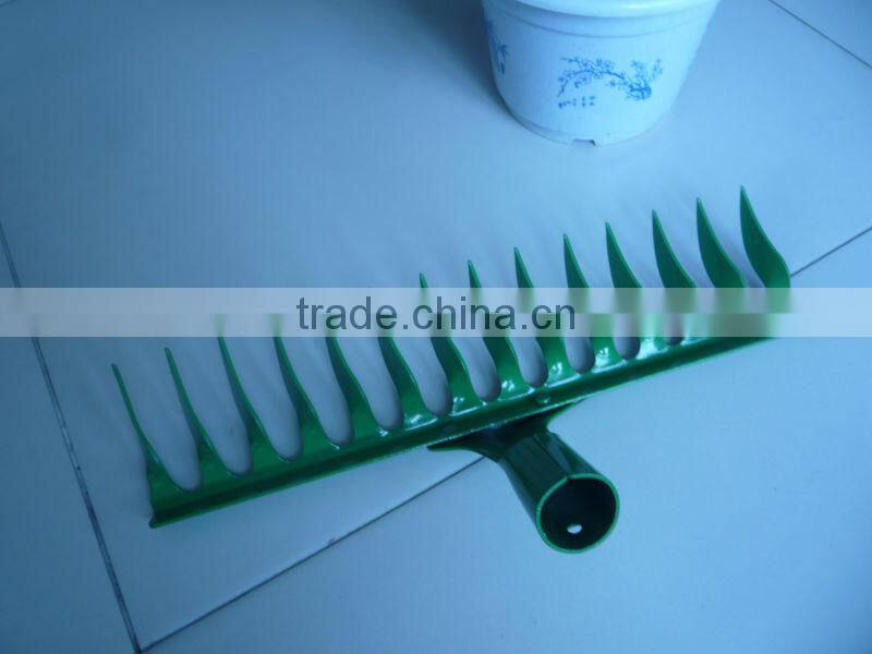 R108 rake with wood handle