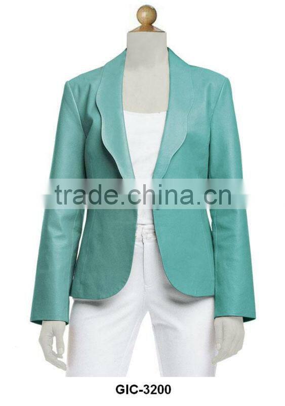 Ladies leather jacket