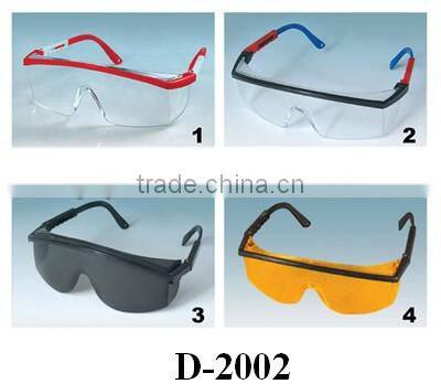 High quality full frame laser safety goggles with anti-uv lens,safety glasses