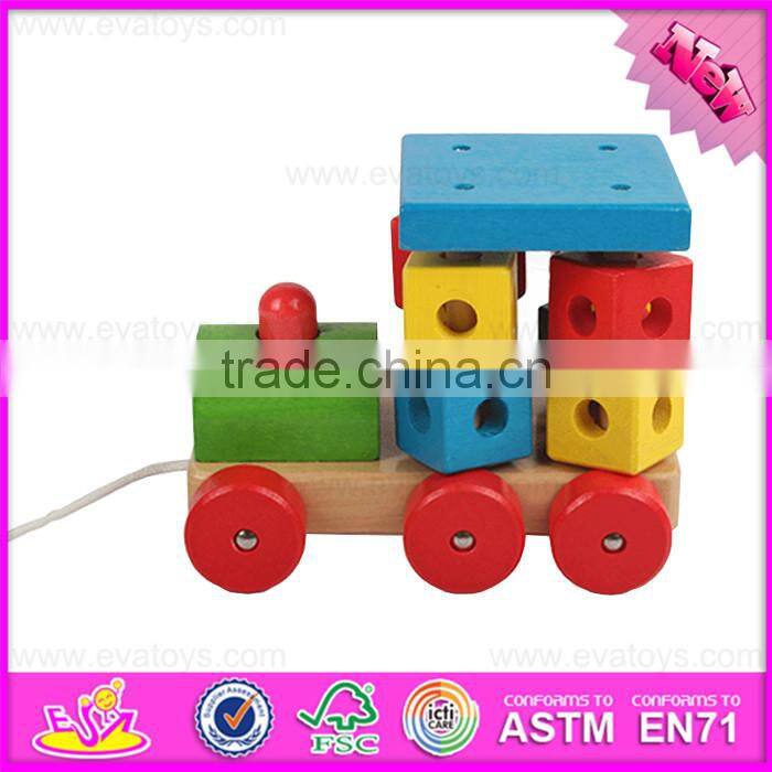 2016 hot sale wooden toddler toy car, most popular wooden toddler toy car W05C072