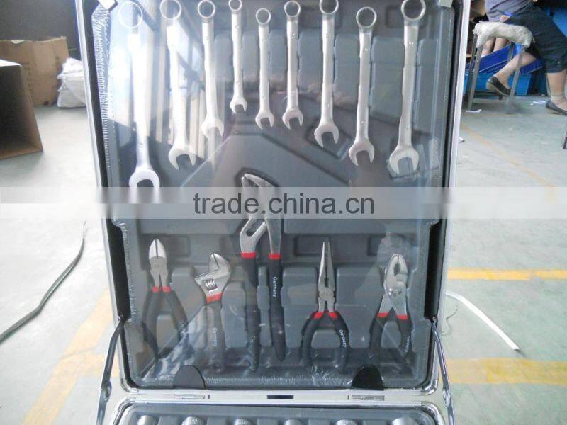 new 2014 tool set tool box tractor manufacturer China wholesale alibaba supplier H6038D 186pcs aluminium tool set