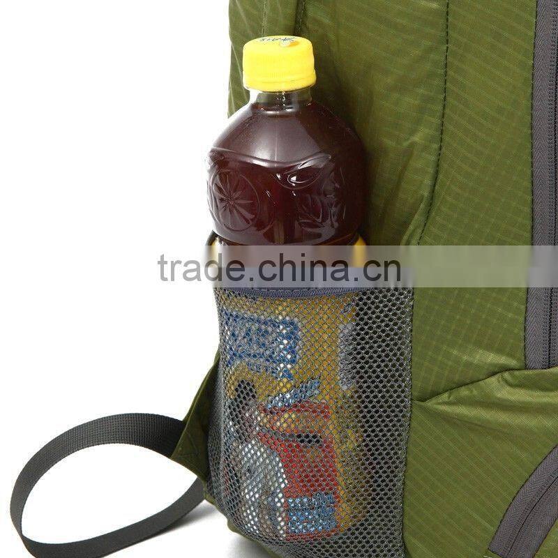 2015 New Design Fashion Light weight Fold Up Promotional Waterproof Foldable Backpack