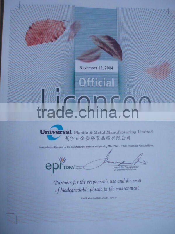 881 biodegradable plastic raincoat with sleeves