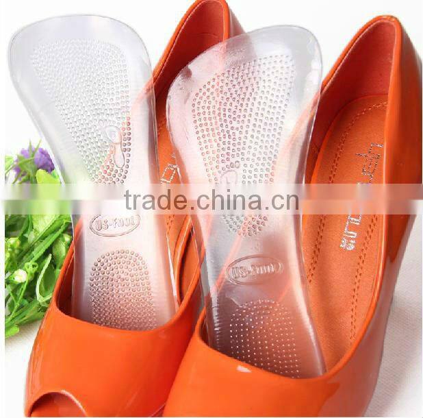 Feet Massage Gel Insoles with Arch Support /comfortable gel insole/