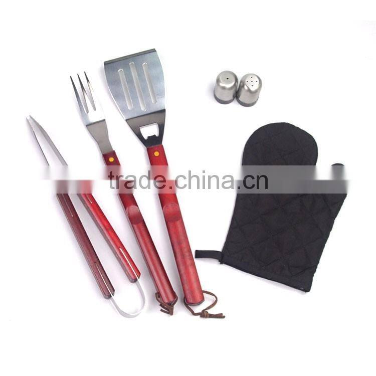 Cotton material bbq nomex oven gloves for kitchen cooking